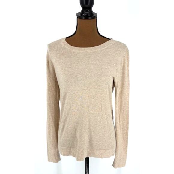 J. Crew “Teddie” Sweater in Light Khaki – Size Small - Picture 4 of 10